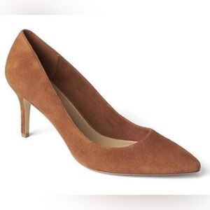 GAP Brown Suede Heels